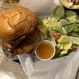 Fish sandwich