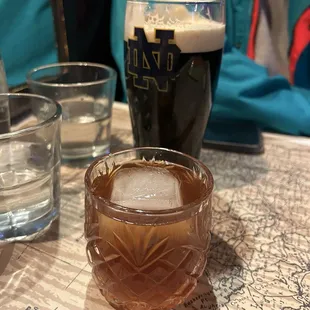 The Monterey cocktail and a Guinness