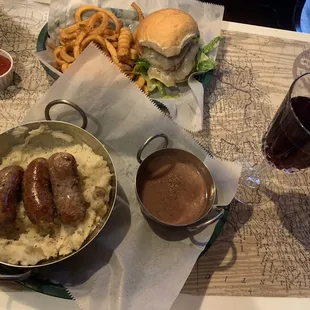 Swiss Mushroom Smash Burger