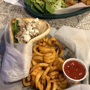 Chimmichuri Chicken Pita