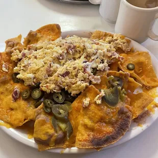 Breakfast nachos