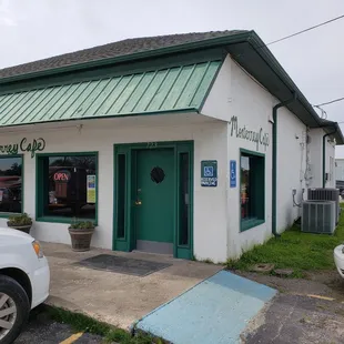 Exterior of restaurant