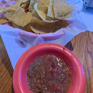 Salsa could have been a little fresher