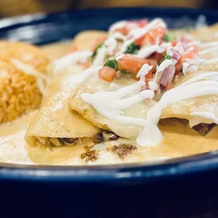 3 Piece Enchiladas Del Mar