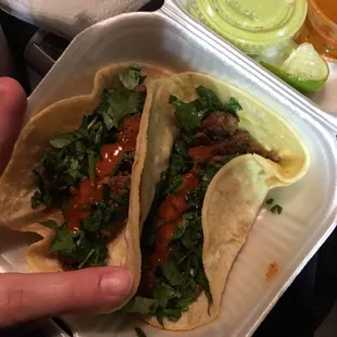 TACOS DE ASADA