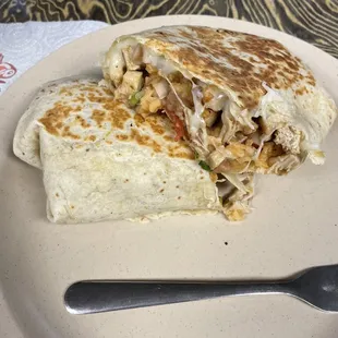 Burrito supreme with chicken
