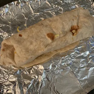 Breakfast burritos are delicious