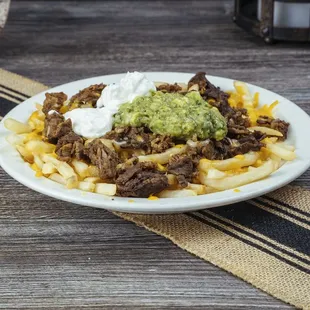 a plate of food