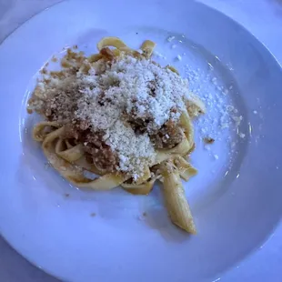 Fettuccine Bolognese