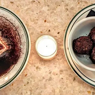 Tiramisu and affogato