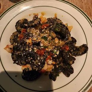 A special seafood Pasta they make.