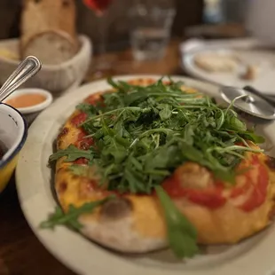 L Margherita w arugula