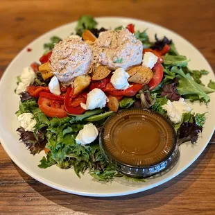 Mozzarella Salad w/ chicken salad