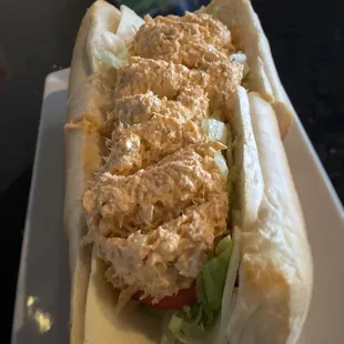 Buffalo Chicken Salad Wrap