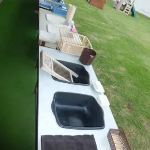 Water jobs on outdoor lanai