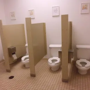 Kid-sized toilets