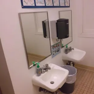 Kid-sized sinks