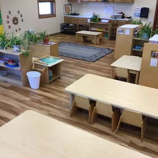 One of the toddler rooms at MCA.