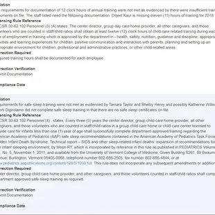 DHSS reports stating staff was not properly trained Aug 2019