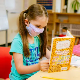 Montessori students are often early and enthusiastic readers.