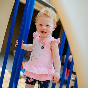 Montessori ONE has outdoor play areas tailored for infants, toddlers, primary preschoolers, and elementary students.