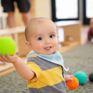 Nido (pronounced nee-doe) is an authentic Montessori infant environment that is so much more than a traditional daycare