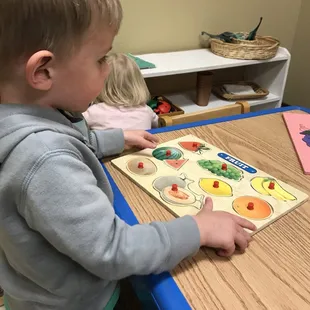 Puzzles help with fine motor skills, sorting, logic and reasoning