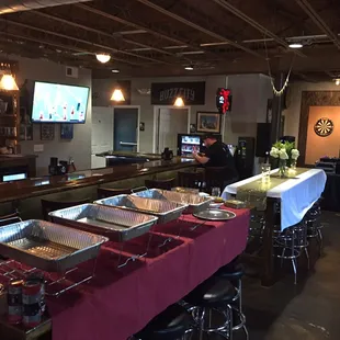 Private party setup