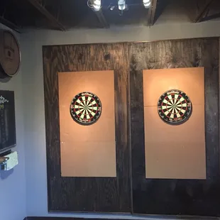 Darts and foozball