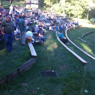 Second row is wider, it can get crowded