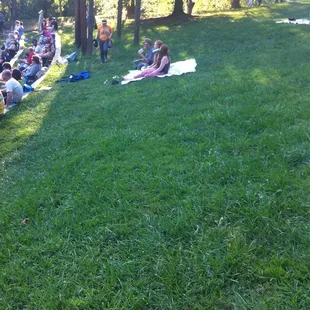 If you like a more casual solitary experience, the hill is a great picnic spot.