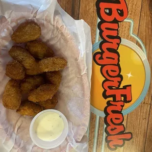 Fried Mac &amp; cheese bites