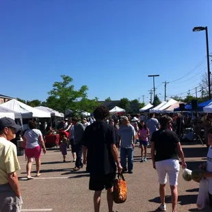  large crowd of people walking around