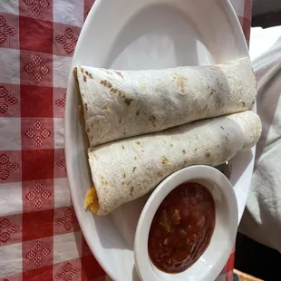Sausage burrito