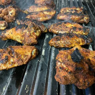 Smoked wings