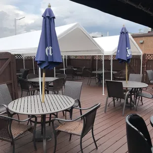 Outdoor area seating