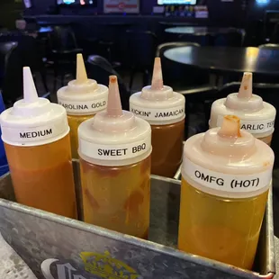 Homemade from scratch sauces!