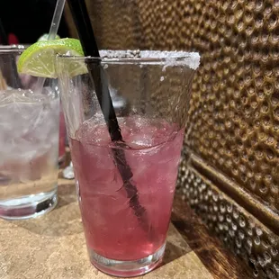 Prickly pear margarita