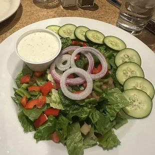 Beautiful Garden Salad