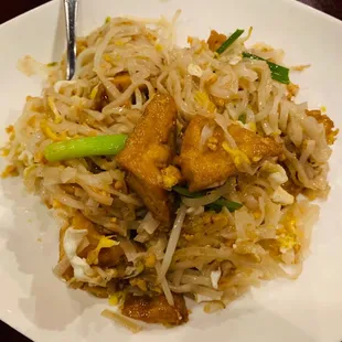 Pad Thai with tofu