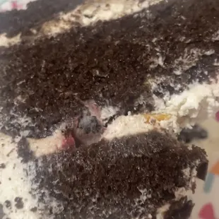 Moldy cake