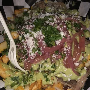 The Tupac fries with tritip