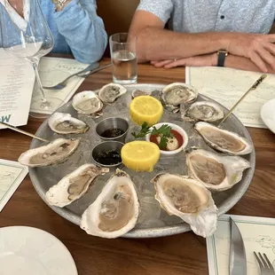 Oysters on the Half