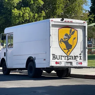 &quot;The Burrari  &quot;delivery truck