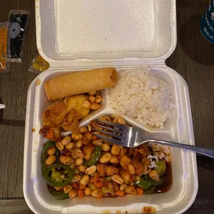 Kung Pao Chicken combo