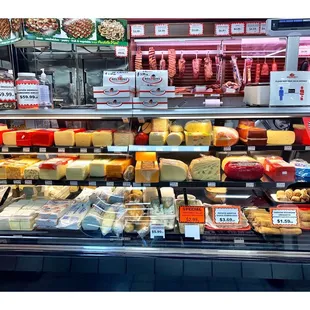 Assorted Great Quality Cheeses from Poland!  Montrose Deli. Great Fresh Deli Meats Diary Grocery Fresh Produce Imported European Goods.