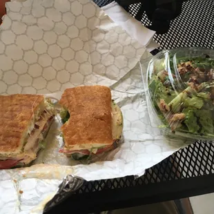 Chicken montes combo w/ pear salad