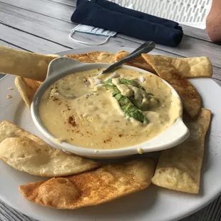 Jalapeno Crab Queso