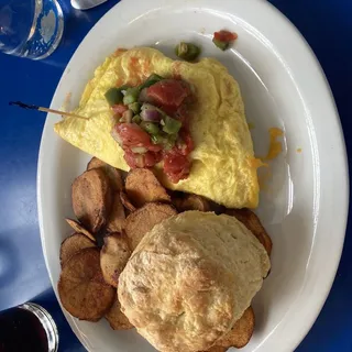 Blue Plate Omelet