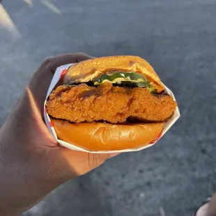 Nashville Fried Chicken Sandwich